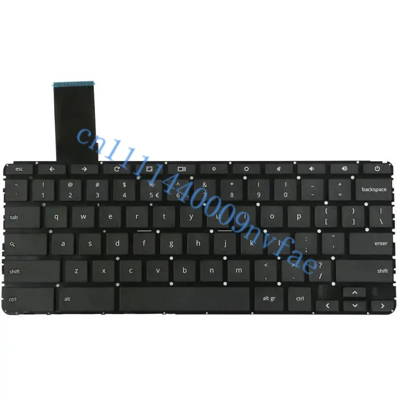 Replacement Notebook US Keyboard for HP Chromebook 11 G5 Laptop No Frame No Backlight 0.3