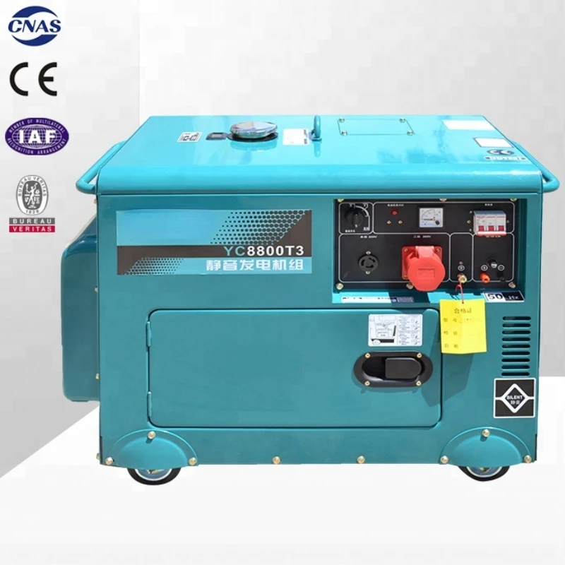 7.5 Kva Generator Silent Diesel Generator