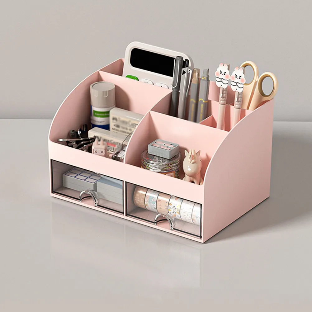 

Настольный органайзер-ящик для хранения: надежный контейнер для офисных принадлежностей и мелочей