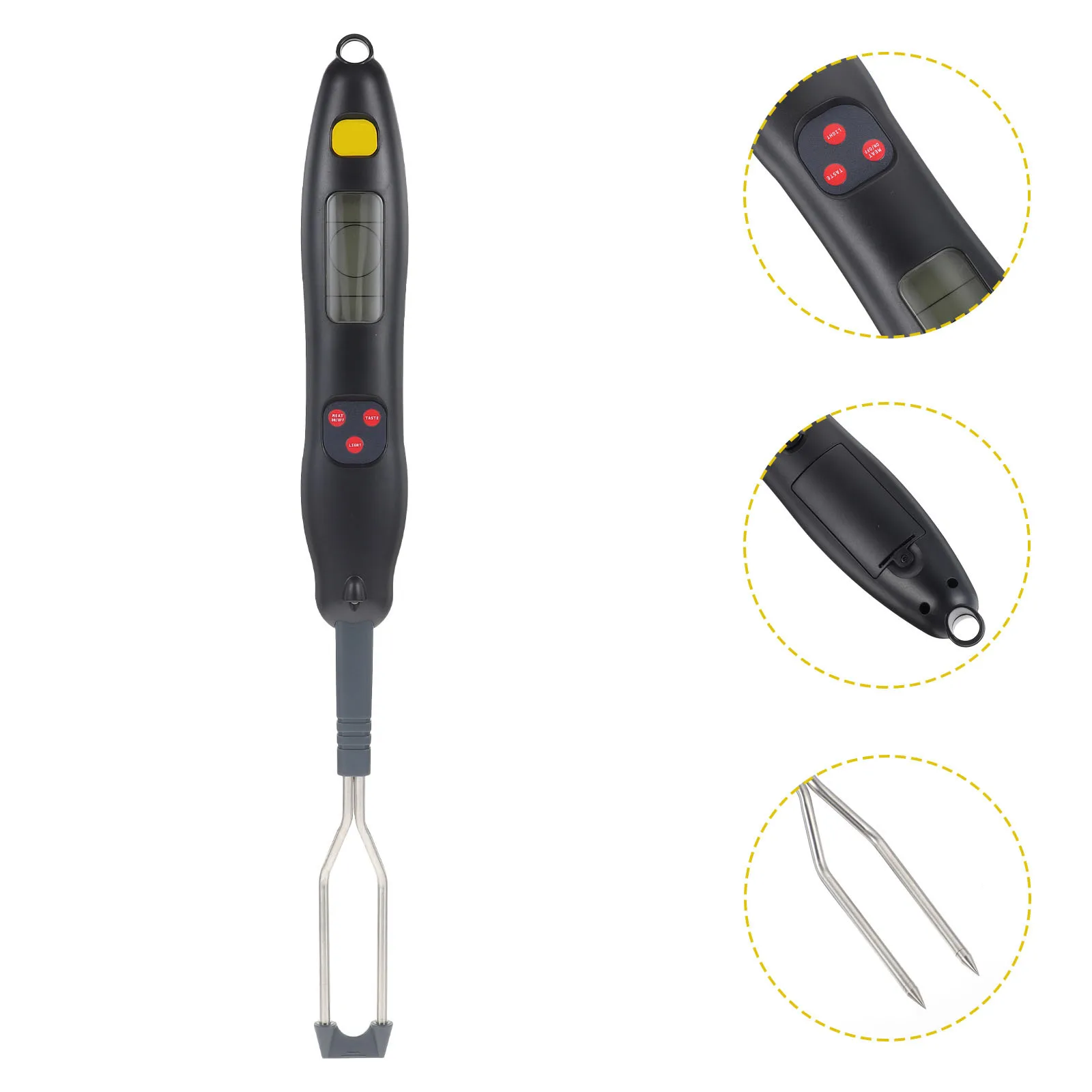 

Barbecue Meat Heat Indicator Digital Thermometer Fork Long Handle Cooking Thermometer for Outdoor Grill Bbq Cooking