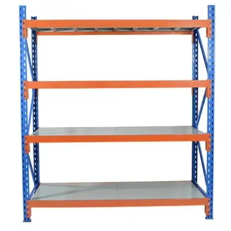 Industrial Heavy Load Boltless Metal Shelf Durable Longspan Warehouse Storage Rack Quick Installation For Cargo Organizing Using