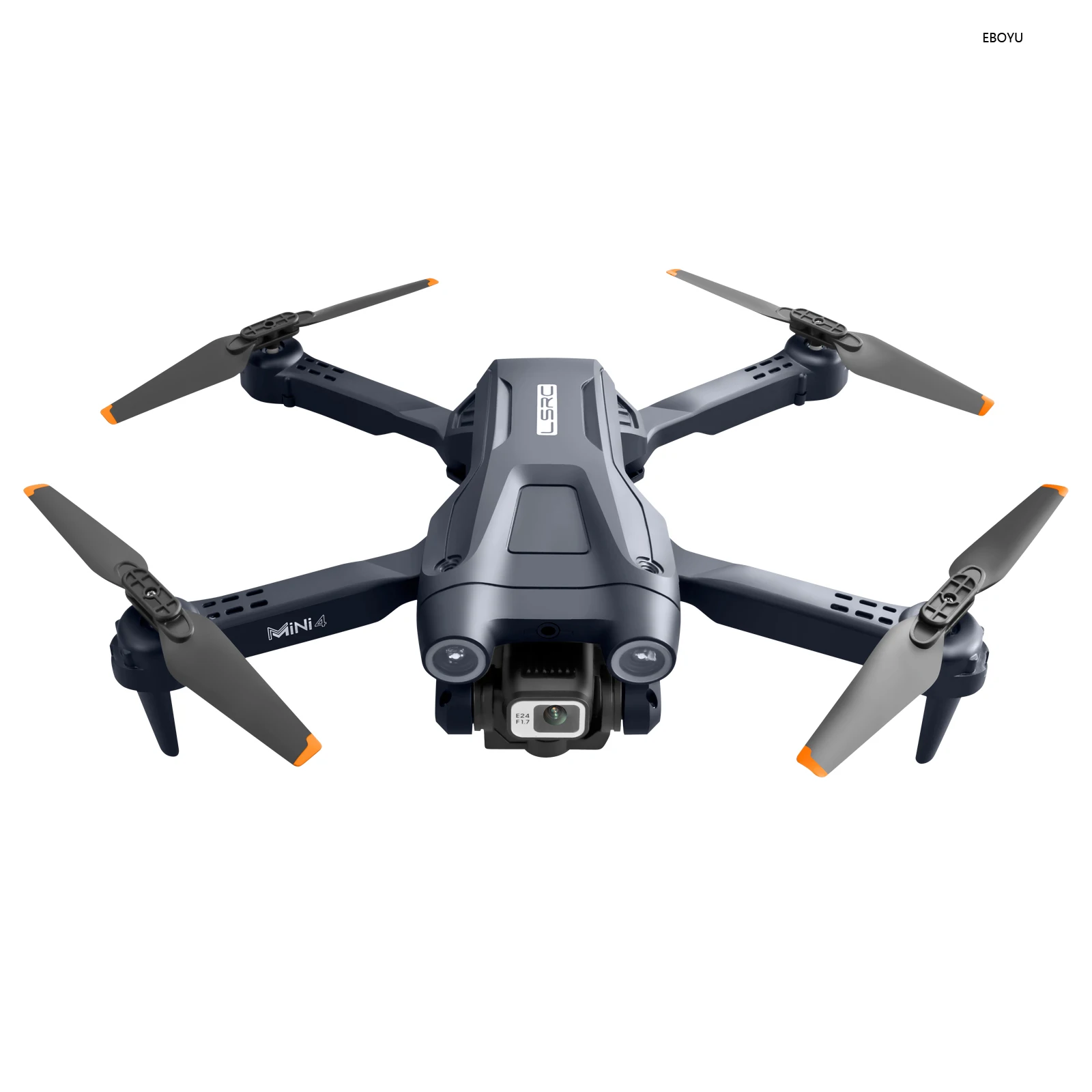 EBOYU MINI4โดรนอาร์ซี W/3หลีกเลี่ยงอุปสรรค WiFi FPV 4K กล้อง Dual HD ความสูงบังคับวิทยุพับเก็บได้ Quadcopter drone ของขวัญของเล่น