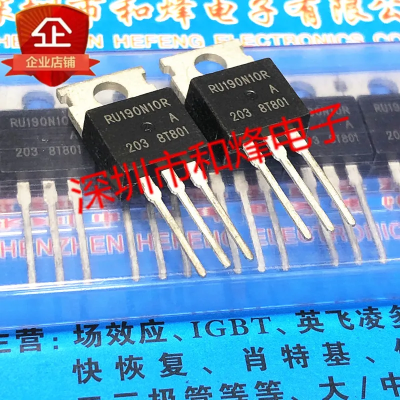 Free shipping   RU190N10R  TO-220 100V 190A       10PCS