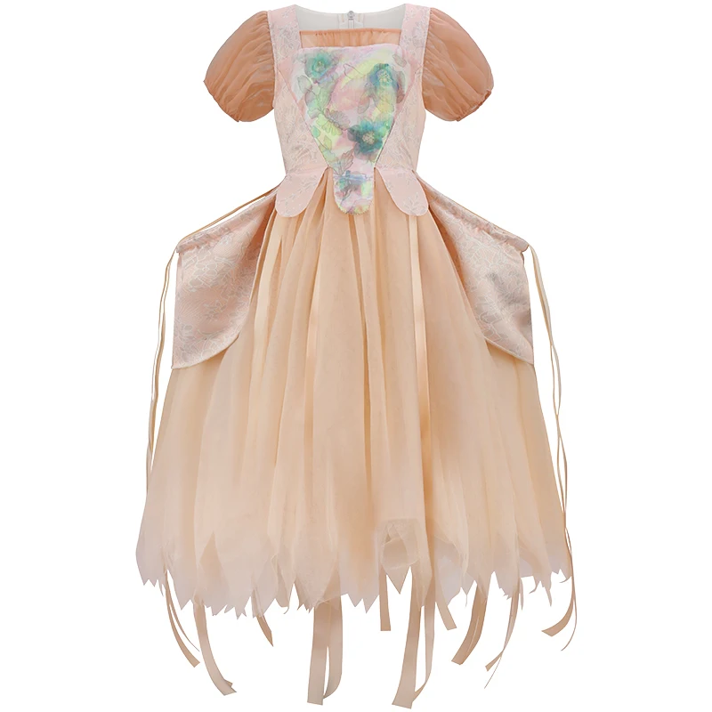 New Halloween Girls Stage Show Dresses Cosplay Special Occasion Children's Clothing 3-10 Years Old Children Carnival Party Dress