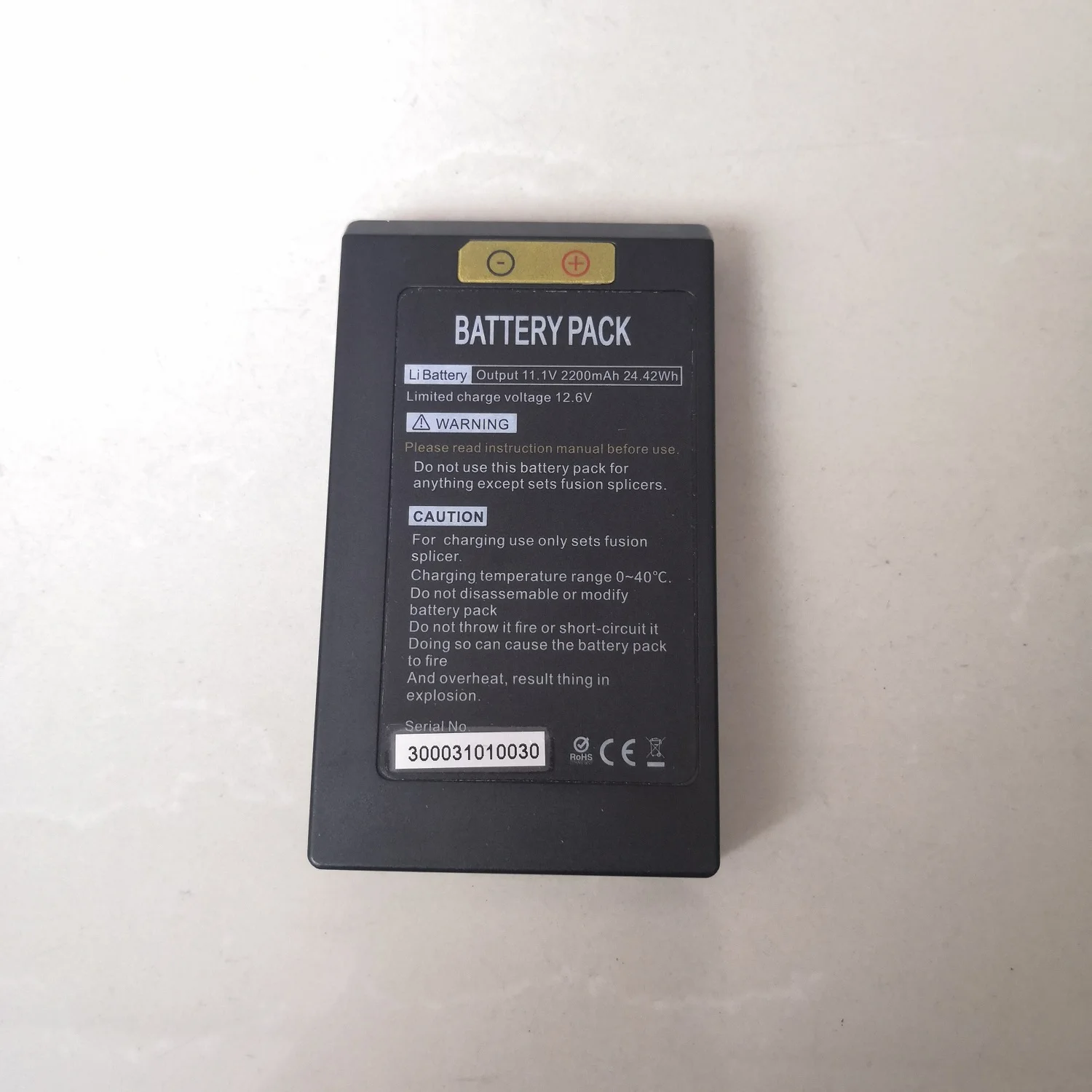 Free Shipping Original Tumtec FST-V1 FST-Q3 G1 HY-5 Fusion Splicer Machine Battery Part