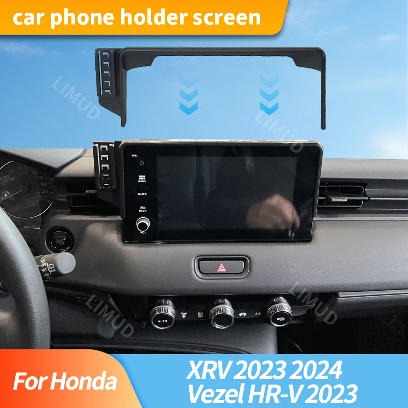 

For Honda XRV 2023 2024 Vezel HR-V 2023 Car Phone Universal Holder 8-Inch Screen Navigation Holder Car Holder Accessories