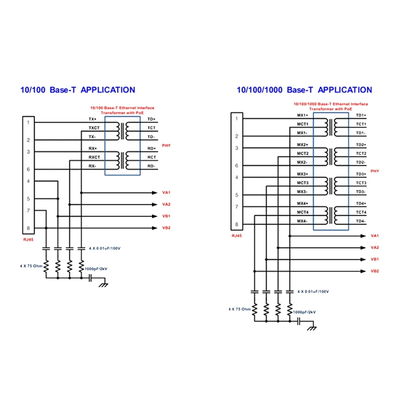 โมดูล PM1202 POE 12V 2A PIN ฝังแยกสนับสนุน100M 1000M โมดูล POE