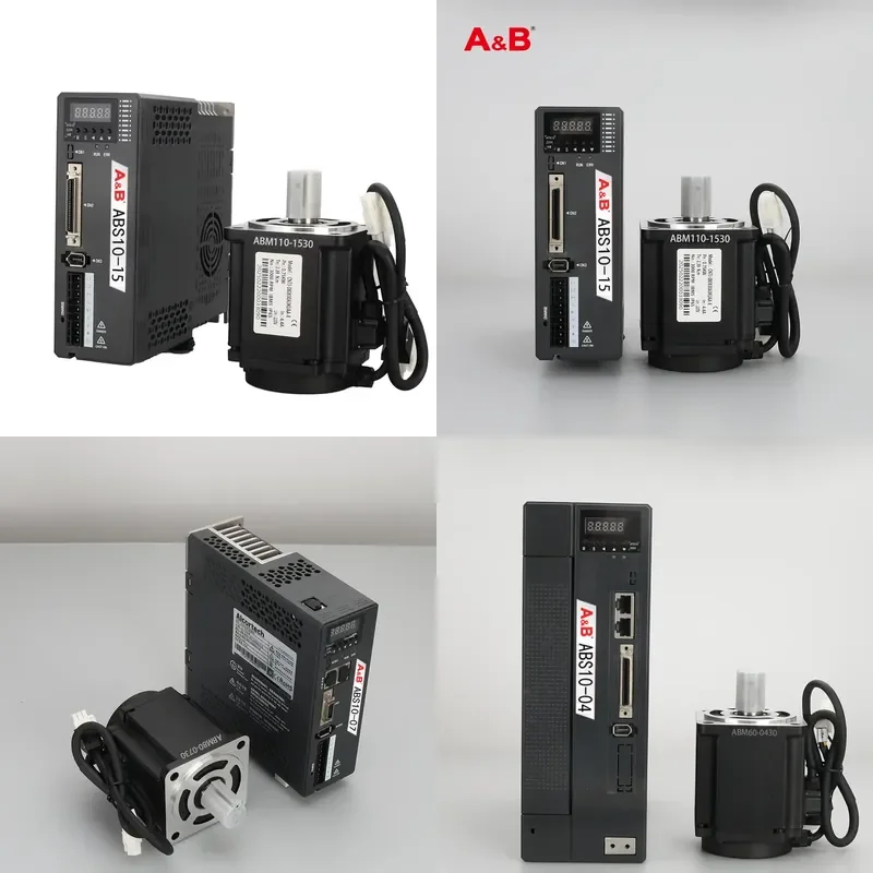 for Single Phase 220V AC Servo Motor Drive Kit with 17 Bit Absolute Encoder 3000 rpm Factory Shipping Waterproof Protection