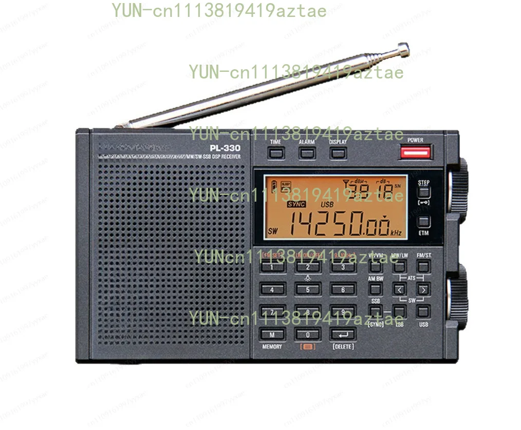 PL-330 Portable World Band Radio | SSB Reception & Programmable Memory | High-Performance Receiver
