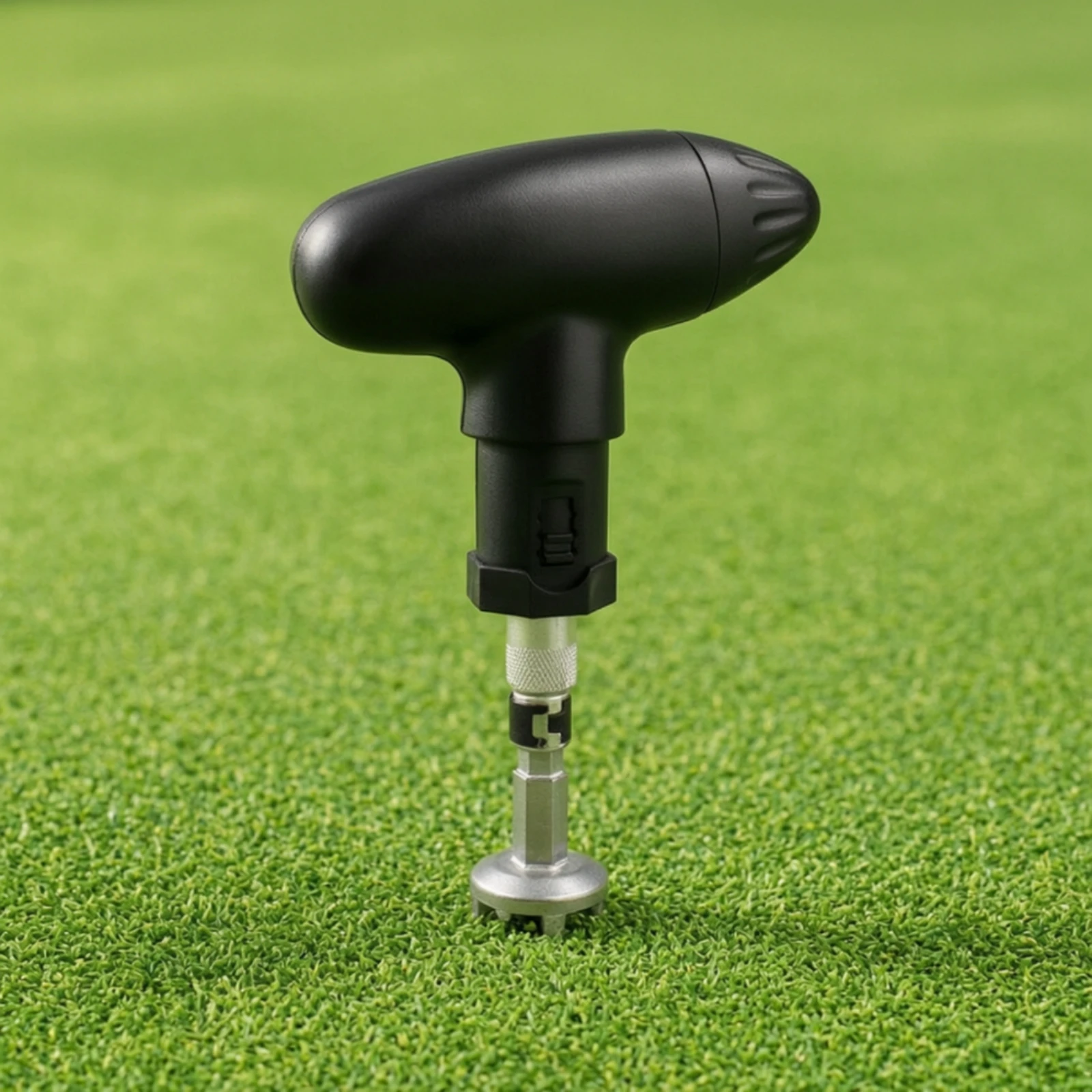 Golf Spike Tool with Pistol Grip Ergonomic Golf Shoe Spike Wrench Cleat Wrench Handheld Portable for Golfers, Locker Room view 6