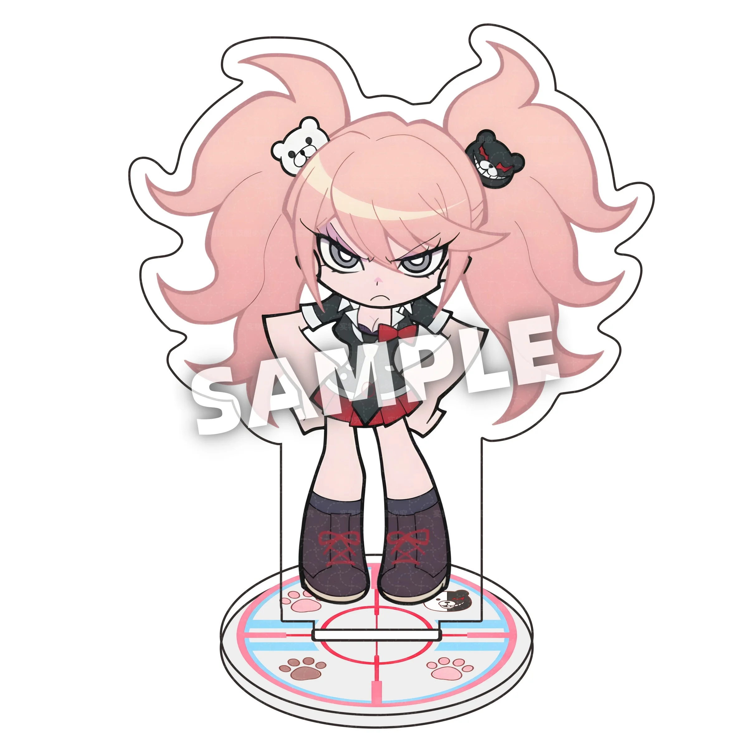 Danganronpa Makoto Naegi Kyoko Kirigiri Byakuya Togami Junko Enoshima Acrylic Standee 10cm Anime Figure Collectible keychain