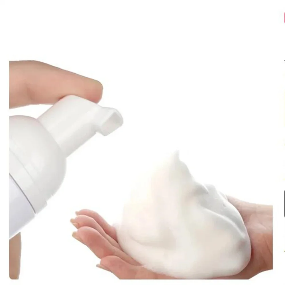 12pcs 30/60ml Portable Foam Bottle Empty Pump Clear Bottle Lotion Shampoo Dispenser Hot Koop Refillable Bottles pump foam bottle
