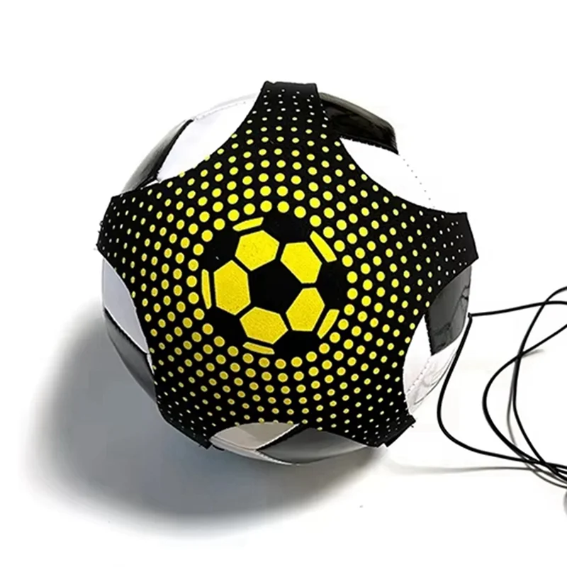 A18E-Soccer Training Belt -Adjustable Football Kick Trainer,Solo Soccer Ball Juggle Bag,Essential Football Training Equipment