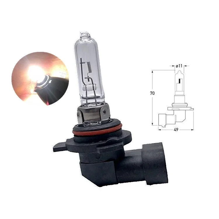 2PCS High Performance Automobile Bulb for HIR2 9012 12V 55W Long Life Headlight Bulbs Vehicle Parts & Accessories