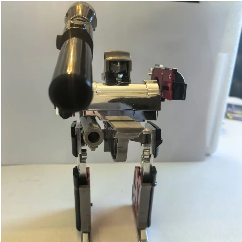 الأصلي في المخزون محول G1 Megatron KO ستوديو سلسلة خالية من الغراء المنقولة التجمع نموذج نموذج اللعب جمع الهوايات هدية #5