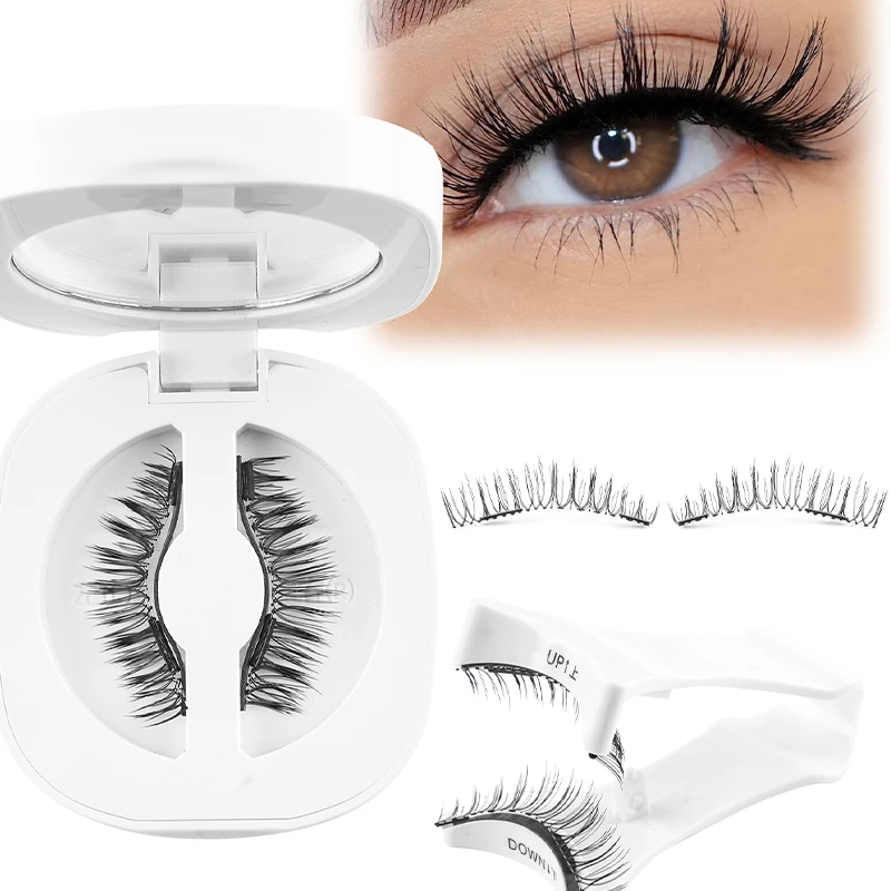 2026New European and American popular magnet supernatural integrated box magnetic eyelashes quantum magnet false eyelashes