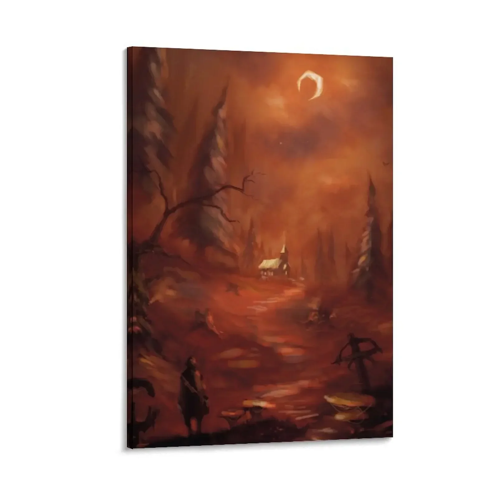 

Light's Hope Chapel Canvas Painting Paintings bedrooms decor living room decoration decorative pictures for the room