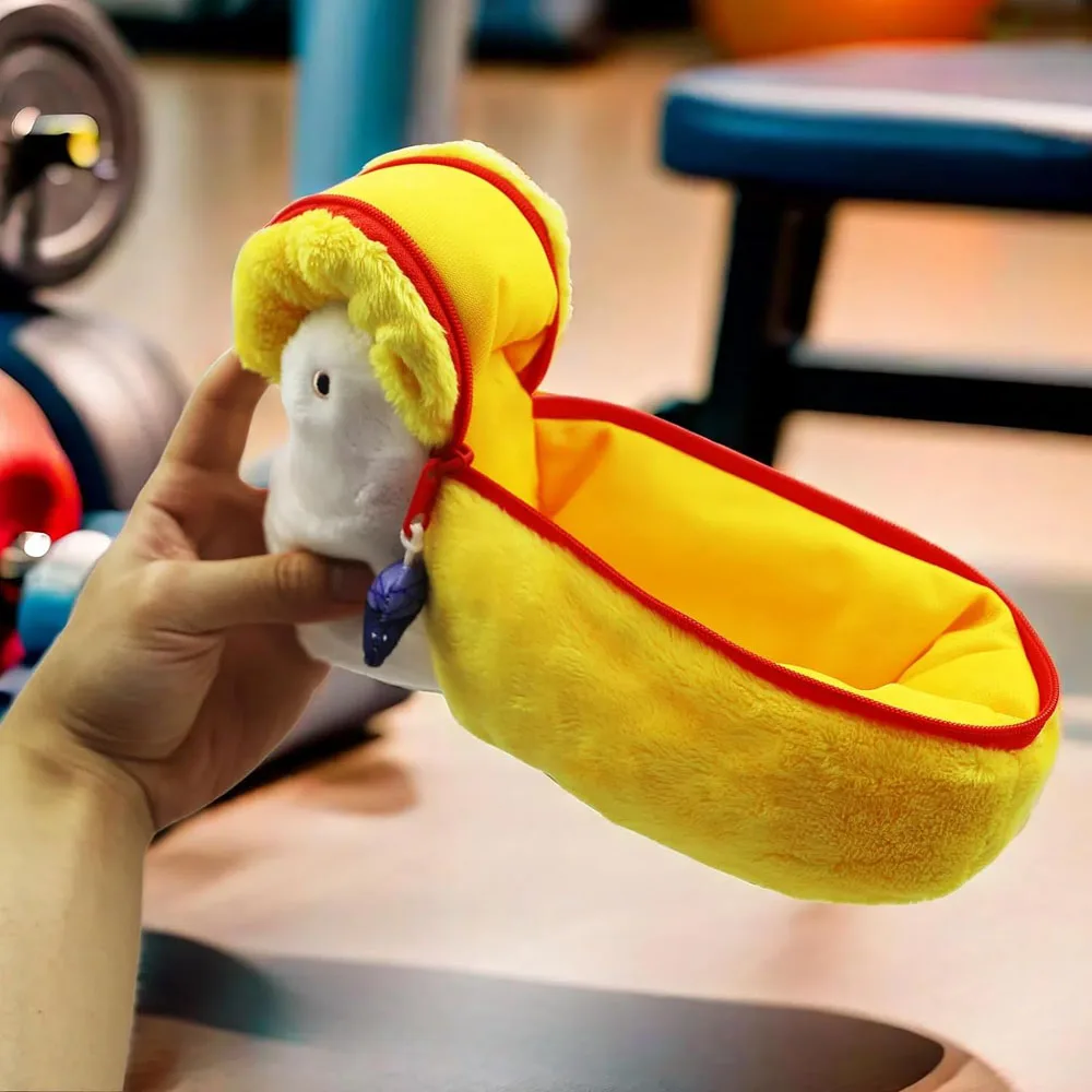 

Pelican Plush Cute Cartoon Pencil Case Makeup Bag Pen Bag Stationery Storage School Supplies Zero Wallet Pouch