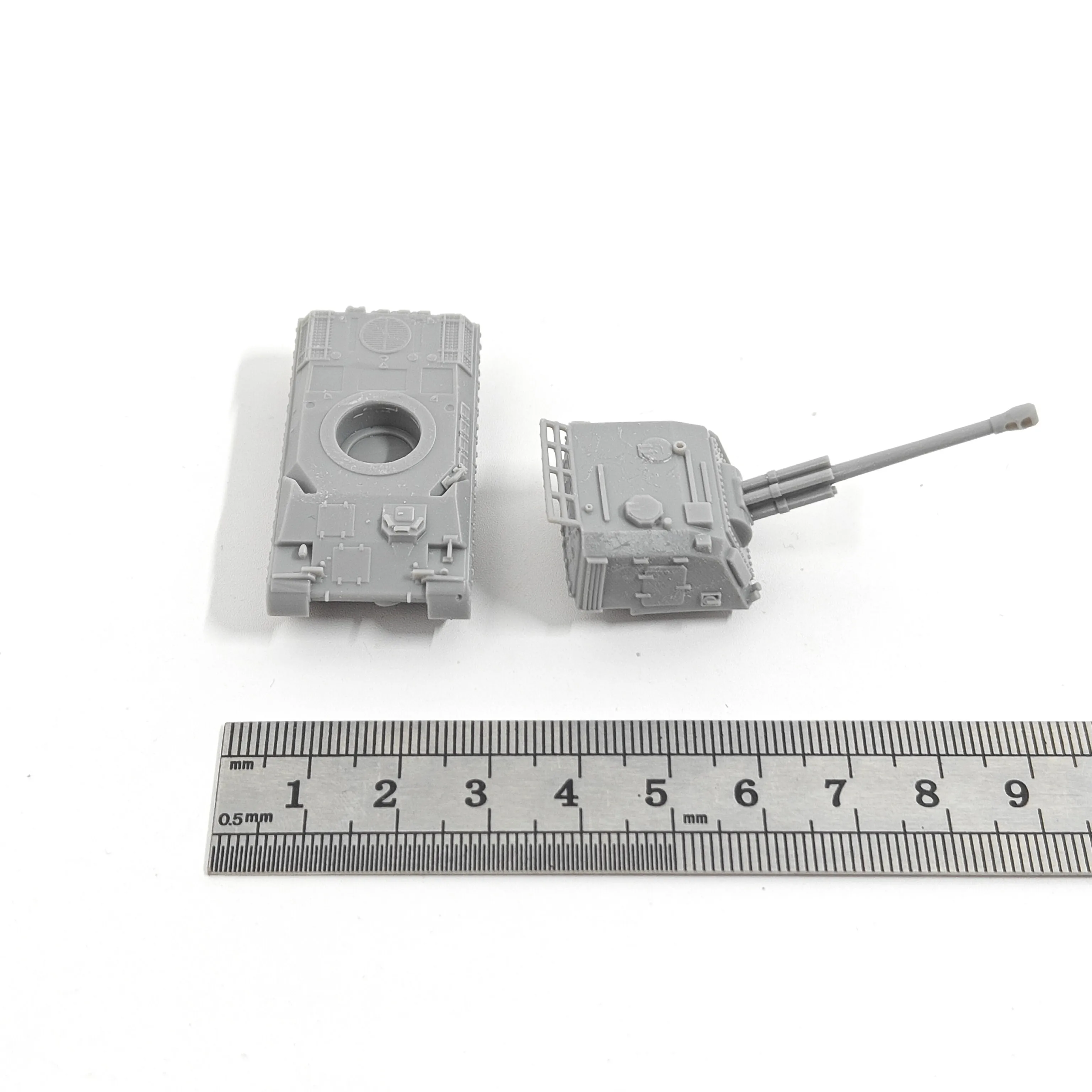 1/144 مقياس AMX-AuF1 155 مللي متر مجموعات نموذج بندقية ذاتية الدفع