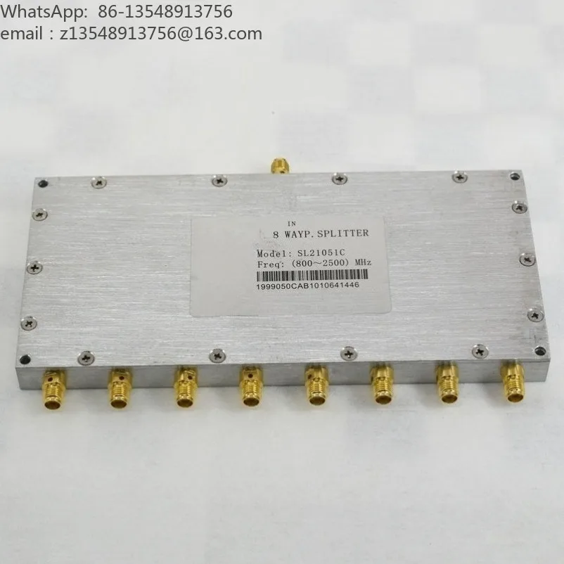 RF power divider SMA signal GPS microstrip WIFI power divider 0.8-2 GHz wave coaxial
