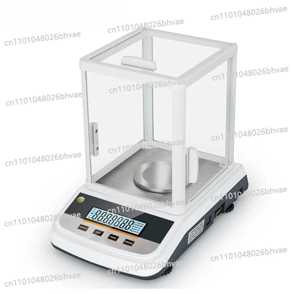

Lab Analytical Balance 500gx0.001g Accuracy Digital Lab Scale Laboratory Analytical Balance with Windshield Jewelry Scale RS232