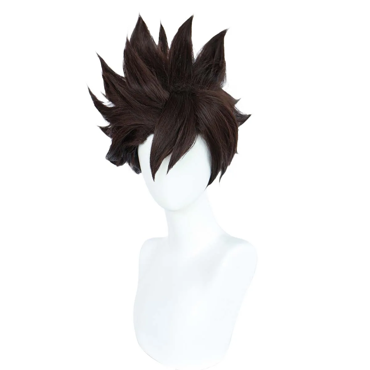 애니메이션 파티 남자 Cos Adam 코스프레 합성 머리 검은 가발