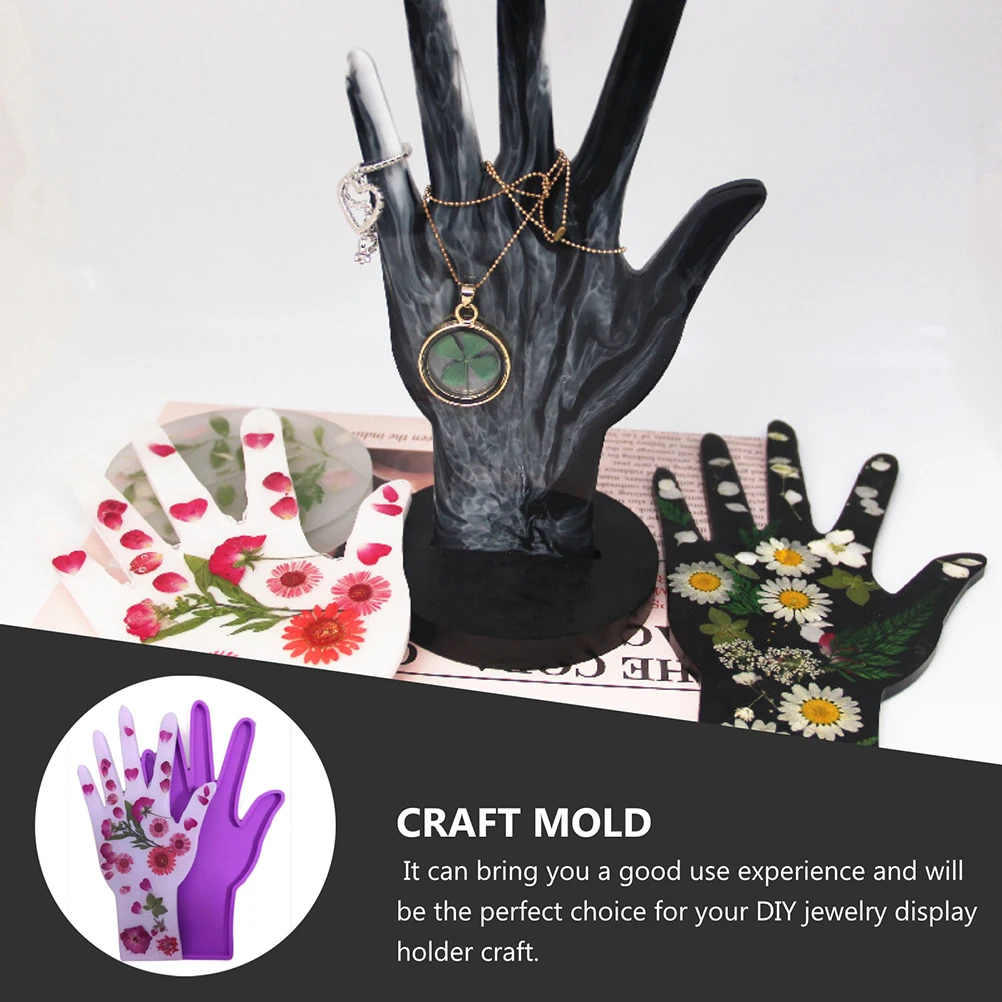 

Hand Jewelry Rack Mold Modeling for Display Silicone Casting Accessories Mother