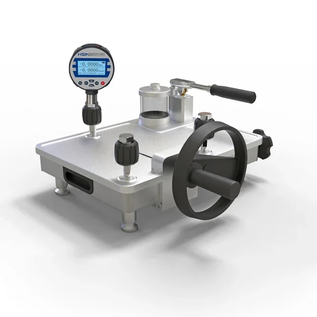 

High Pressure Gauge Calibrator Bench-top Hydraulic Water Pressurized Calibration Pump Comparator for Pressure Sensor Transmitter