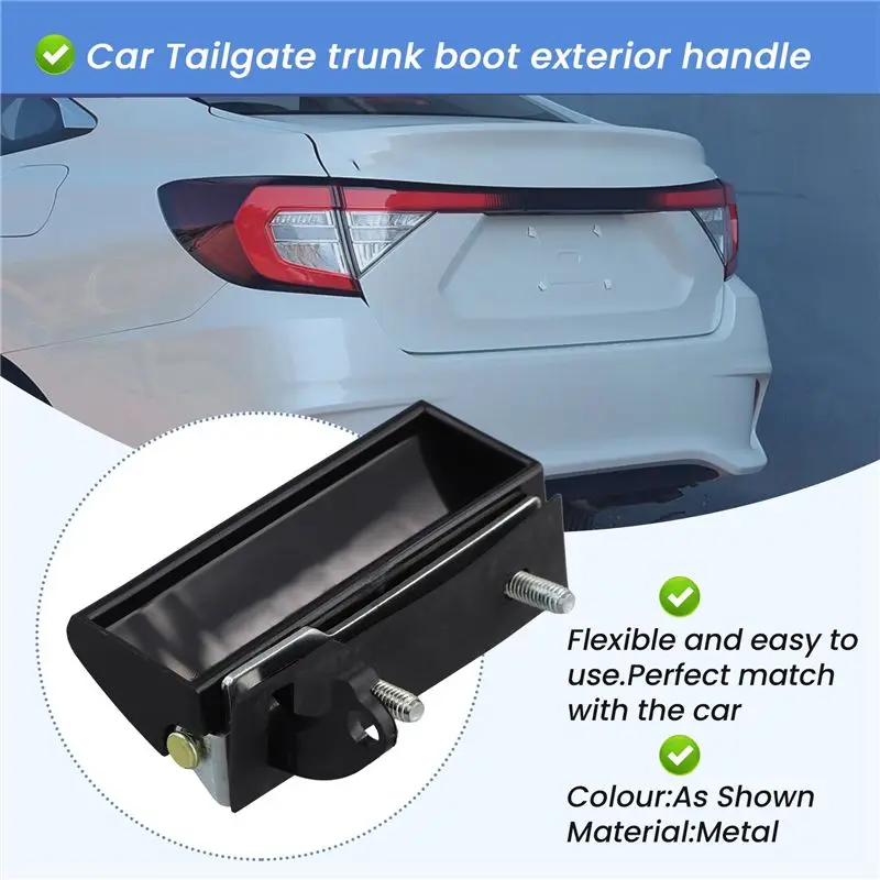 Steady Car Tailgate Trunk Boot Exterior Handle 7144009000 ATD18919 For Kyron