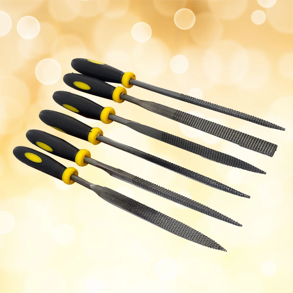 

Rasp File Set Flat File With Anti-Skid Handle For Wood Metal Plastic Coarse Tooth Wood Rasp Tool Hand Tool