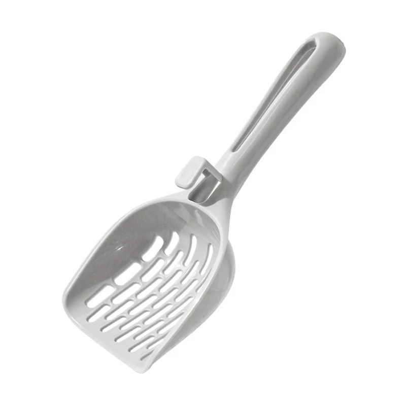 

Plastic Cat Litter Cleaning Shovel With Long Handle And Hook Cleaning Cat Litter Shovel, Cats Toilet Cleaning Tools And Supplies