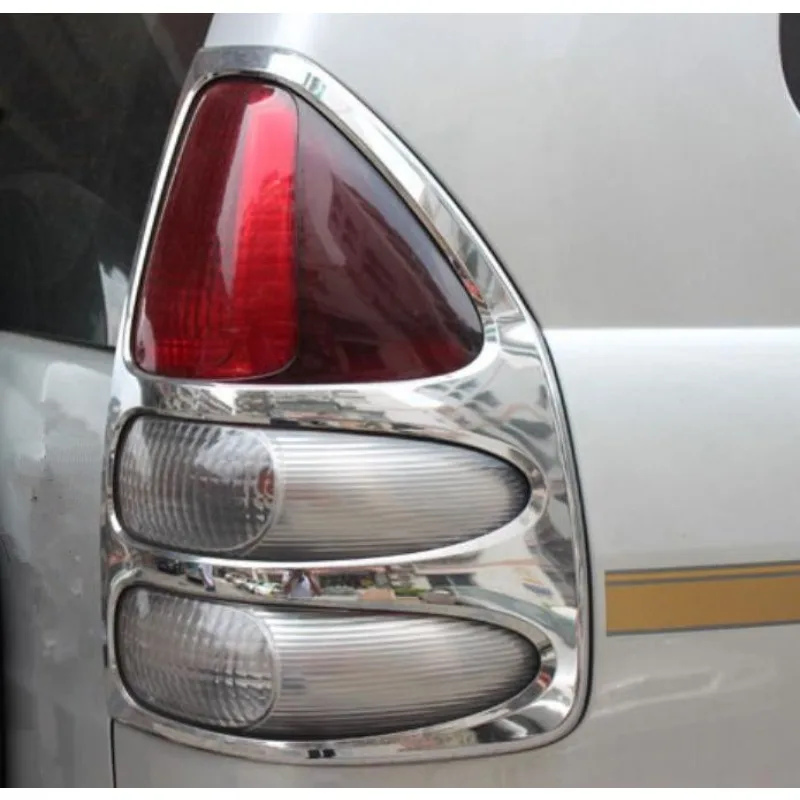 For Toyota Land Cruiser Prado 120 J12 2700/4000 2003 2004 2005 - 2007 2008 2009 Car ABS Chrome Exterior Trim Cover Accessories