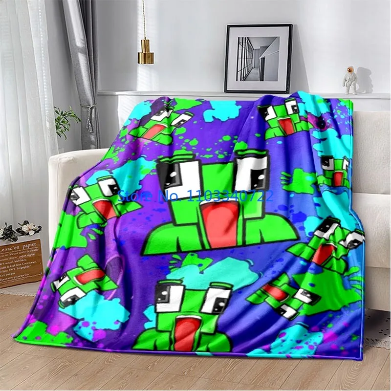 Cartoon Funny Play Unspeak.able Blanket Throw for Bed Sofa Nap Blankets 150x200cm Boy Girl Festival Gift