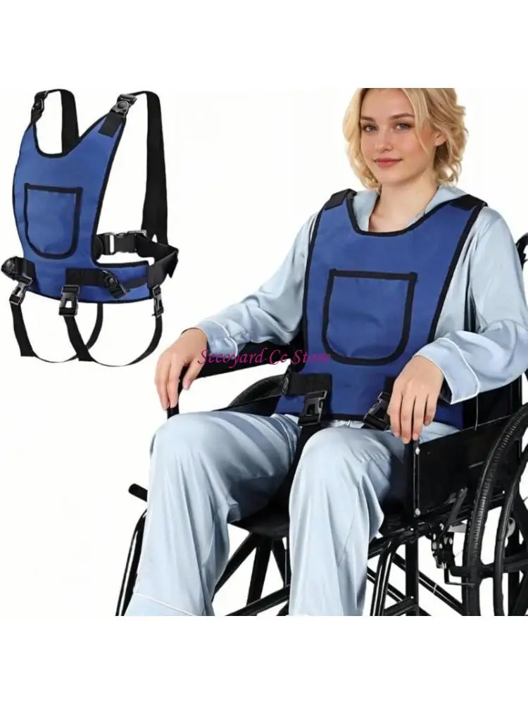 N3UC Quick Connection Wheelchair Safety Gear Nonslip Back Support For Mobility Impaired Users