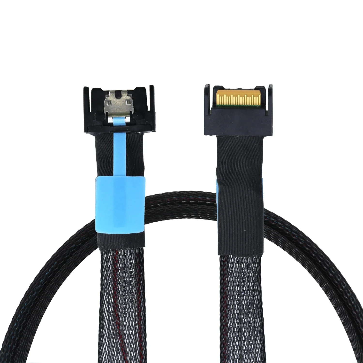 

Кабель жесткого диска Gen5 PCIE MCIO Slimline SFF-8654 4i 38P TO MCIO SAS Slimline SFF-8654 4i 38Pin