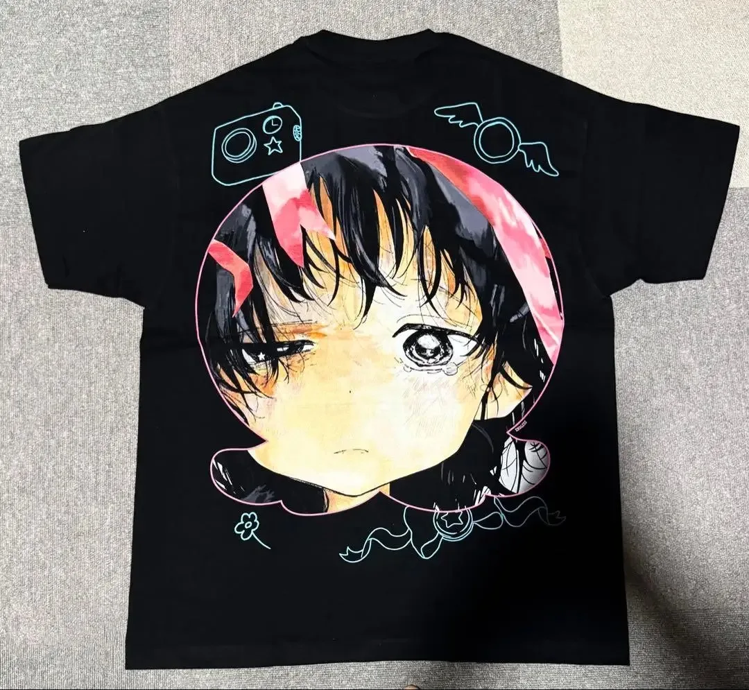 

New Hot Sale Anime Takopii No Genzai Graphic Print T-shirts Men Women Fashion Crewneck Cotton Tees Loose Casual Oversized Tops