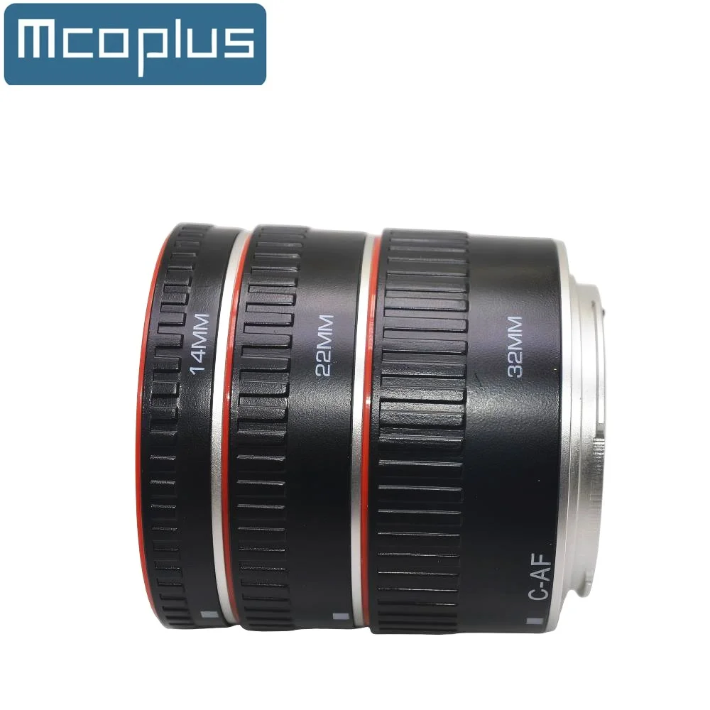 Mcoplus AF Auto Focus Macro Extension Tube Set for Canon 5DIV 6Dii 7D 500D 600D 700D 5D /Rebel T6 T7 T5 T8i T7i T6i T6s T5i T4i
