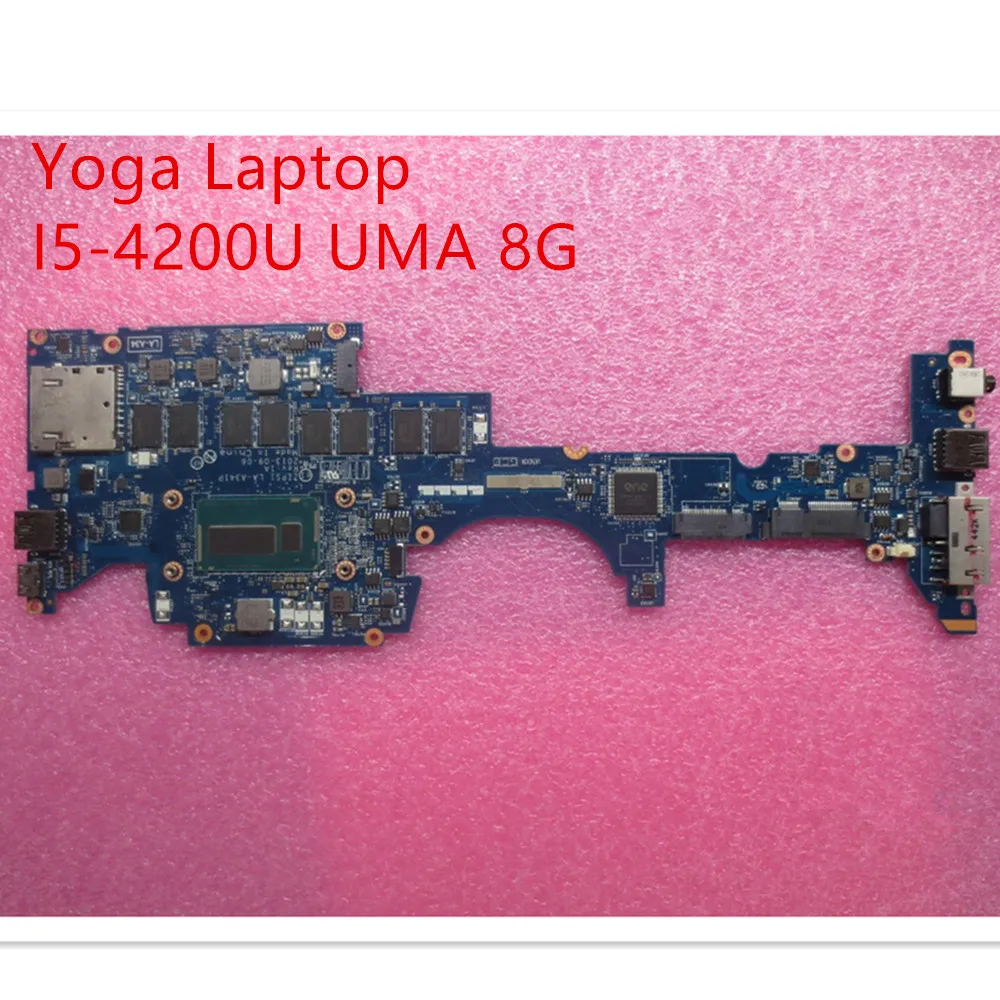 

Motherboard For Lenovo ThinkPad Yoga S1 Laptop Mainboard I5-4200U UMA 8G 04X5235 00HT127 00HT129 04X5236