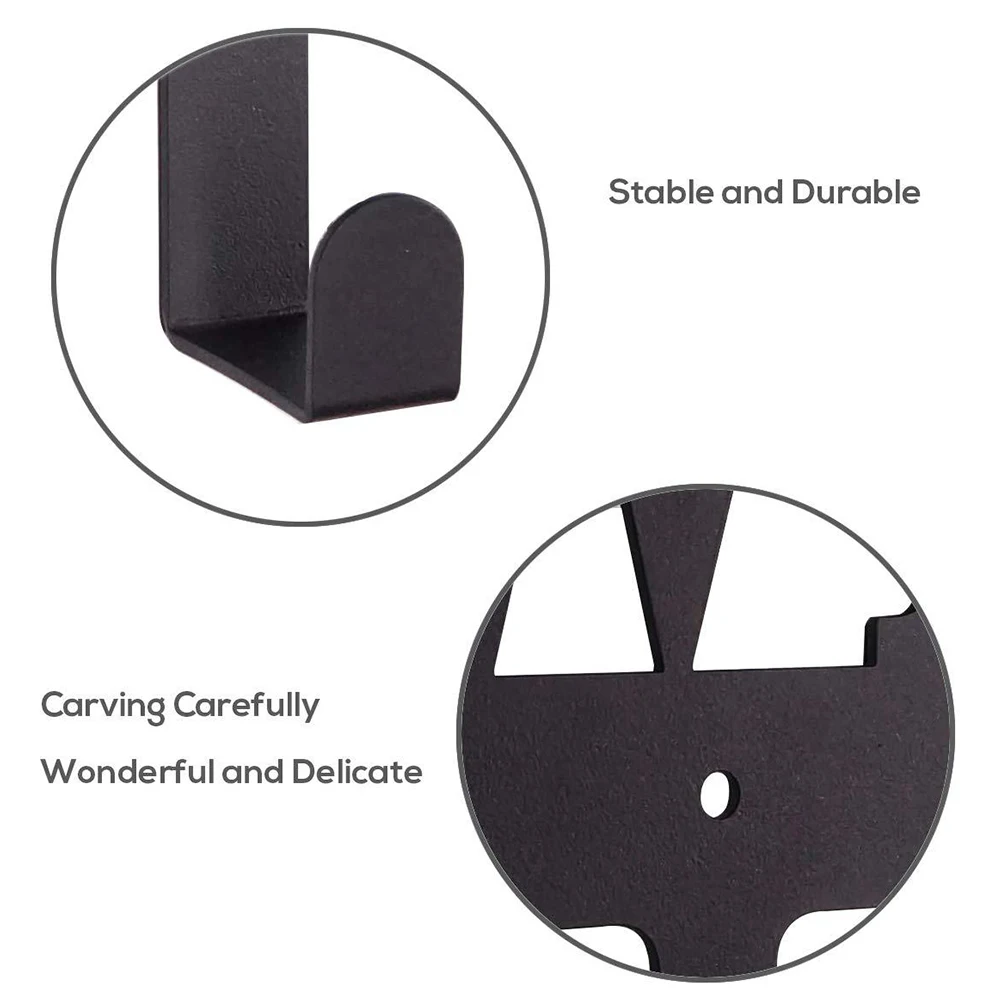 

Towel Storage Hook Hooks Wall Mounted Bathroom Towel Hanging Hook Kitchen Storage Hanger Iron Material Durable