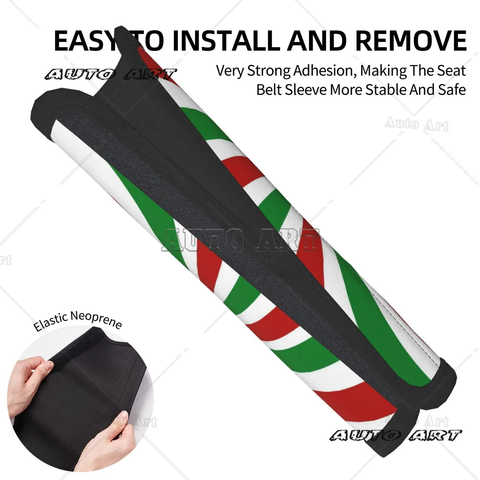 Christmas Rotating Candy Car Seat Belt Cushion 2piece Set Shoulder Protection Comfortable Seat Belt Shoulder Strap Luggage Strap