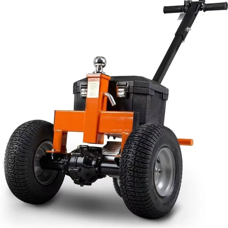 Electric trailer traction Electric three-wheel trailer Durable heavy-duty four-wheel