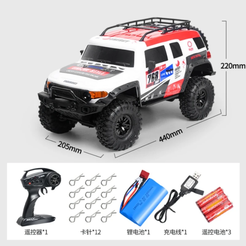 

Новинка 1/10, профессиональный Радиоуправляемый автомобиль с дистанционным управлением, восхождение, внедорожник, охранник, четырехприводный высокоскоростной модельный автомобиль, детские игрушки