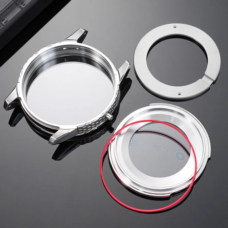 Stainless Steel Case For Tissot T086 Series Watch Case Sapphire Glass 2824 Movement Watch Case Compatible Movement Watch Shell