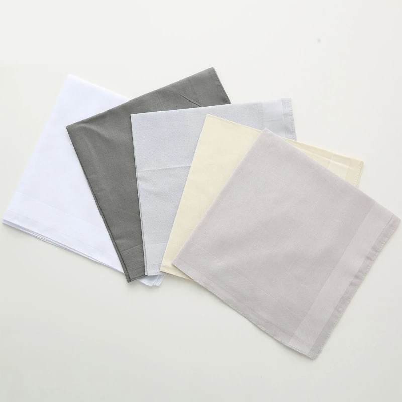 Practical Sweat Wiping Handkerchief for Kids Men Women Elderly Handkerchief Pocket Handkerchief for Husband Dad Dropshipping