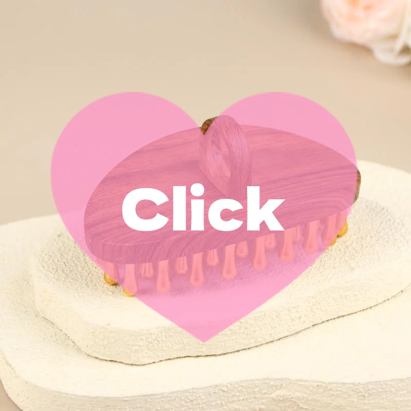 

39-Tooth Solid Brass Meridian Brush Wooden Handle Massage Brush Multipurpose Beauty & Body Massage Tool