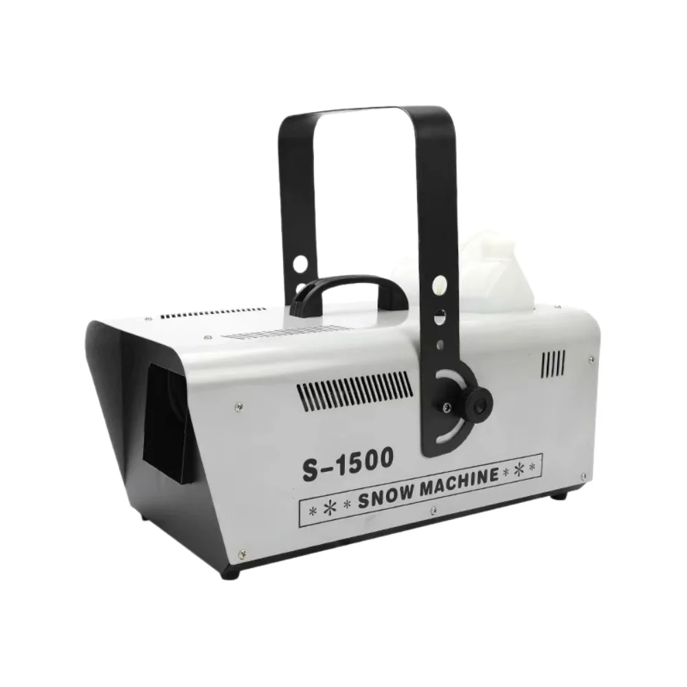 1500W Snowflake Machine Snow Snowflake Generator Machine Snow Making Machine DJ Snowmaking Effect for Stage Wedding Party