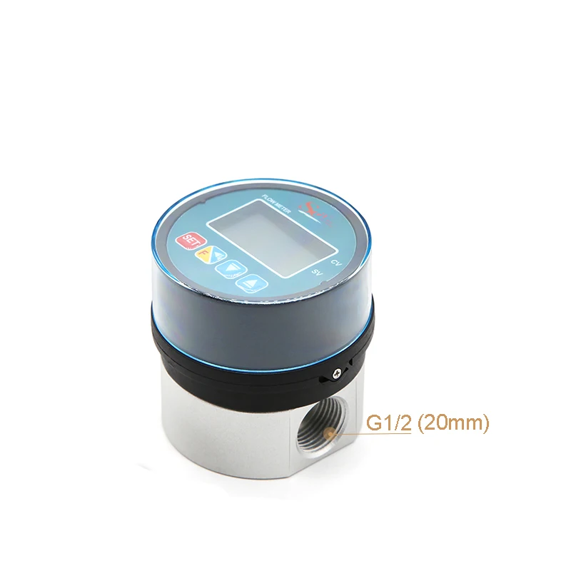 DN15 485 Digital Oval Gear Flow Meter Aluminum Alloy Oil Flow Sensor Hall Sensor For Oil/Milk/Honey