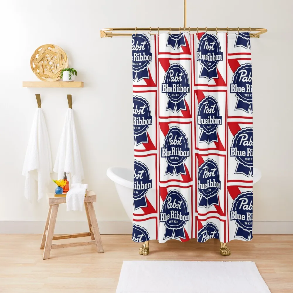 

Pabst Shower Curtain Bathroom Box Cover Shower Set Waterproof Bathroom Shower Curtain