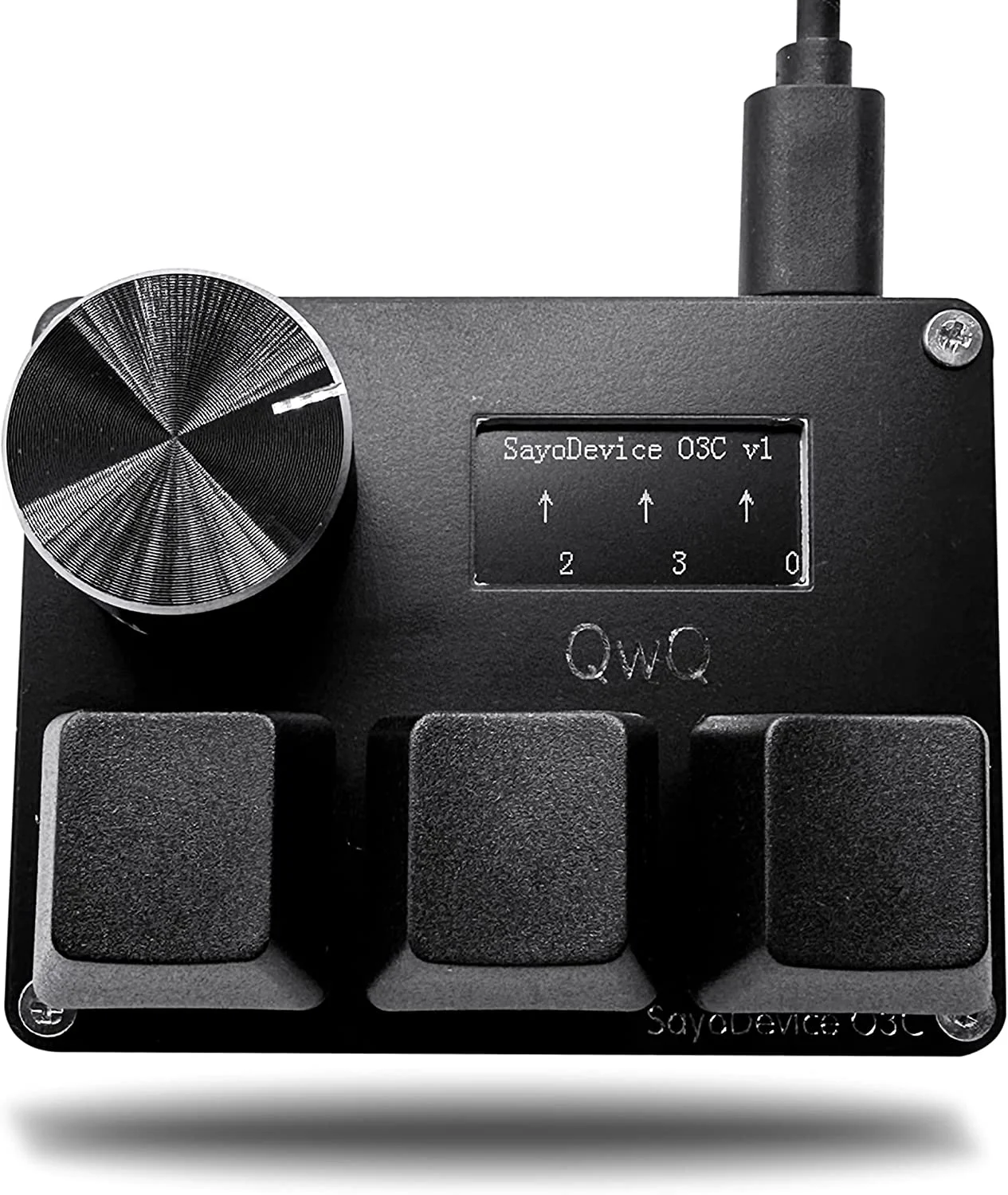 Roze Sayodevice Osu O3c Snelle Trigger Hall Schakelaars Met Magnetische Rode Schakelaars Toetsenbord Met Knop Scherm Kopieerpasta Shotcut