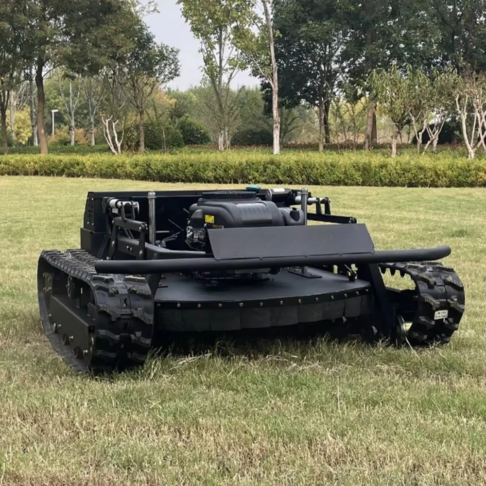 High Quality Heavy Duty Remote Controlled Powered Lawn Mower for Agriculture and Forestry Weeding Crawler Mower